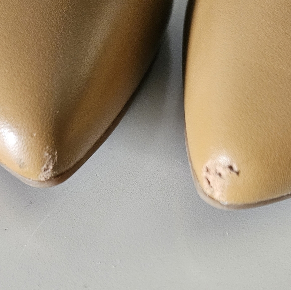 Cole Haan Nude Wedge sz.8 - Picture 10 of 10